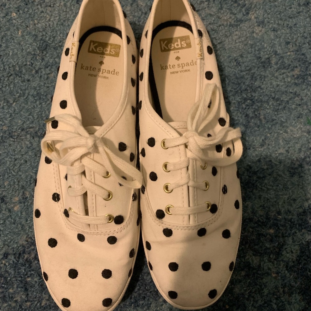 kate spade polka dot meds size 7
